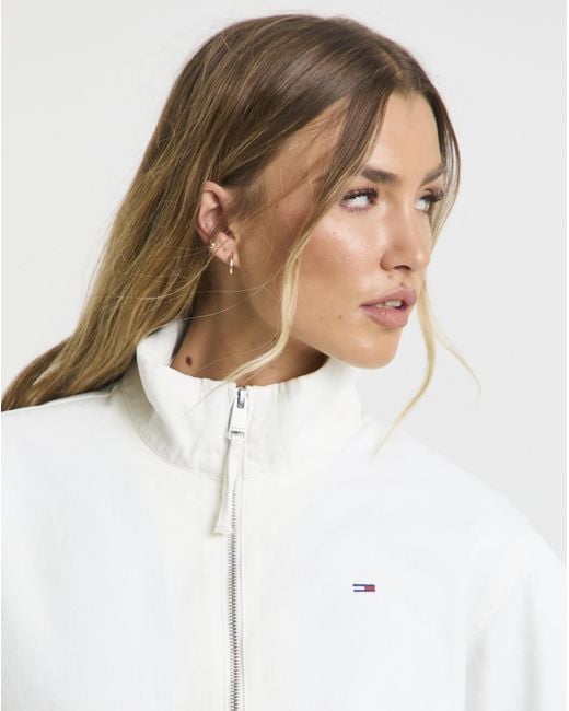 Tommy Hilfiger Blue Cotton Zip Jacket