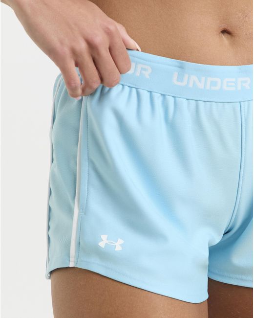 Under Armour Blue Tech Play Up Shorts