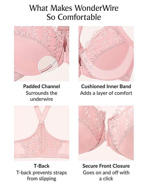 Glamorise Natural 1246 Wonder Wire Bra