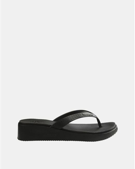 Havaianas White High Platform Ii Sandals