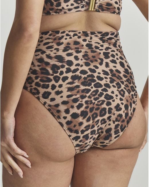 MAGISCULPT Brown Foldover Bikini Brief