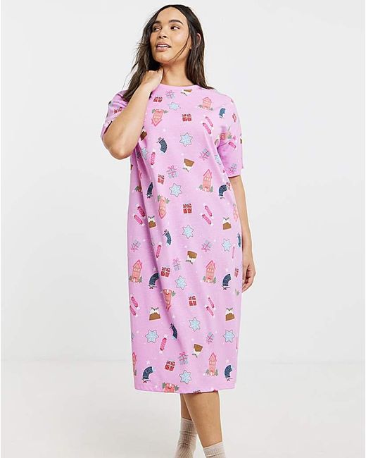 Simply Be Pink Value 2 Pack Nighties