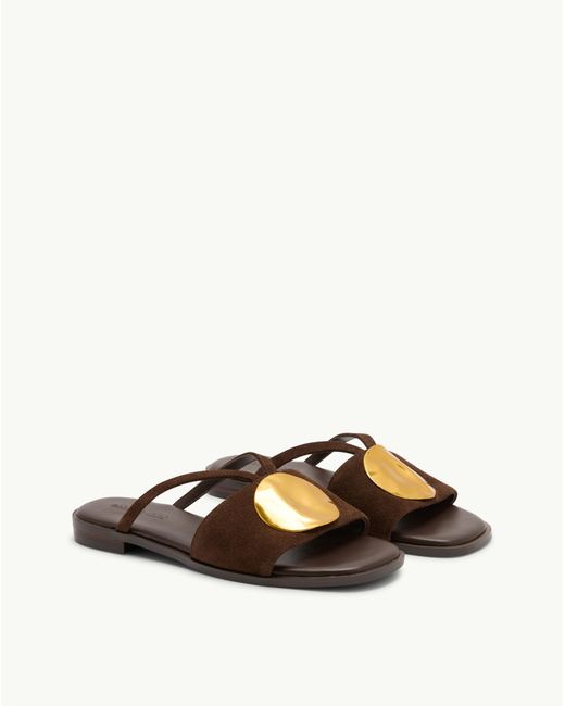 Nobody's Child Brown Nc Disc Sandal