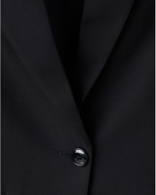 Mango Blue Fitted Blazer