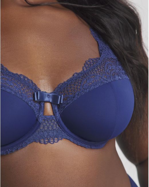 Pretty Secrets Blue 2 Pack Lottie Lace Bras
