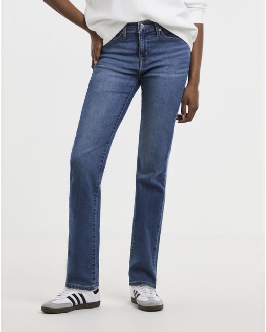Levi's|Levis Blue Levi's 314 Shaping Straight Jeans