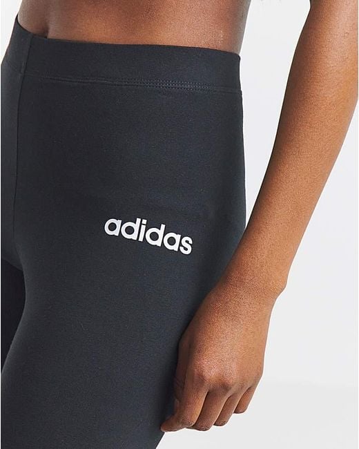 Adidas Black Essentials Linear Leggings