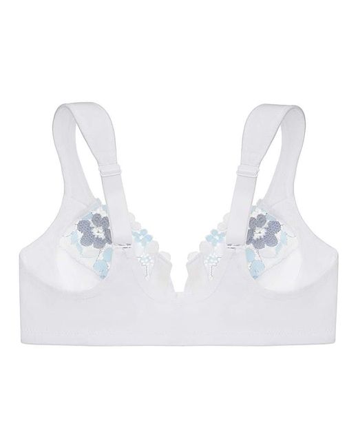 Glamorise Blue 1241 Wonder Wire Bra