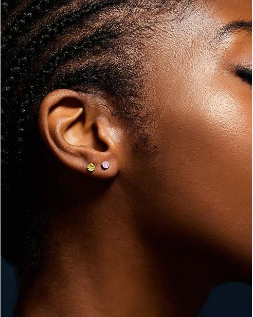 Accessorize White Diamante Stud Earrings