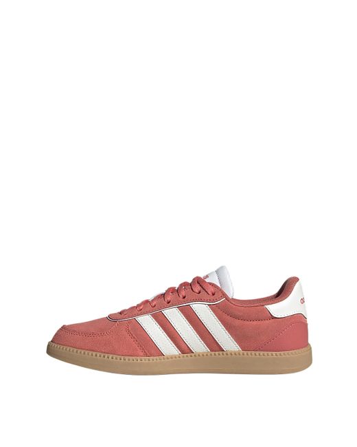 Adidas Red Breaknet Sleek Trainers