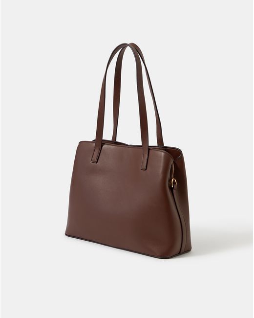 Accessorize Brown Webbing Strap Shoulder Bag