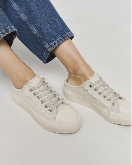 Simply Be Blue Raw Edge Trainer