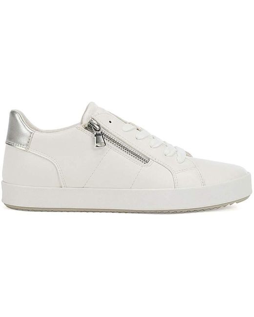 Geox White D Blomiee A Sneakers
