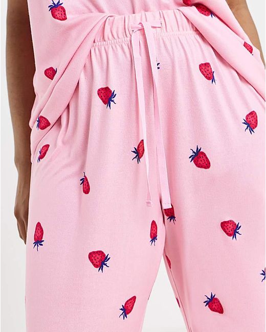 Pretty Secrets Pink Supersoft Pj Set