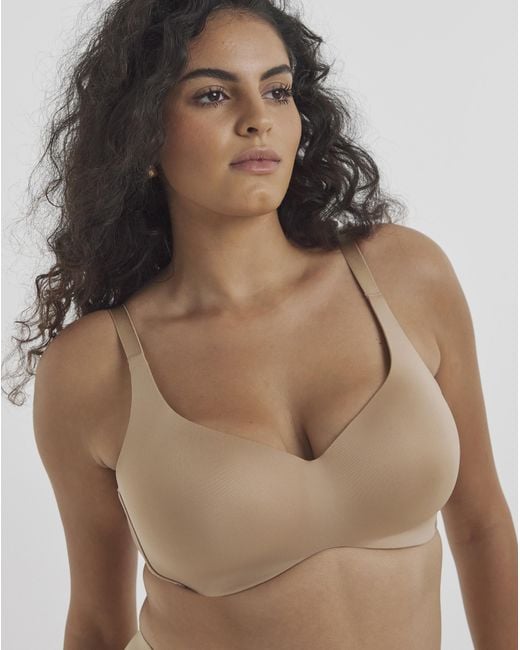 MAGISCULPT Brown Smoothing Nonwired Tshirt Bra