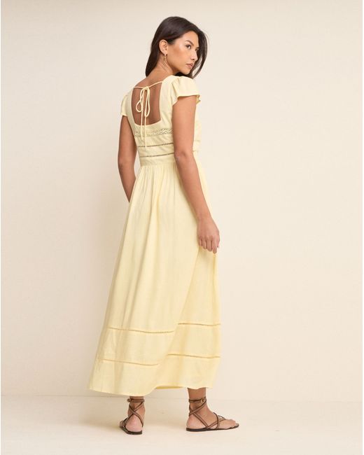 Nobody's Child Natural Jessy Midi Dress