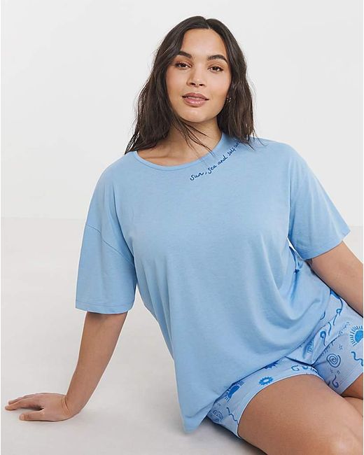 Simply Be Blue Value Shortie Set