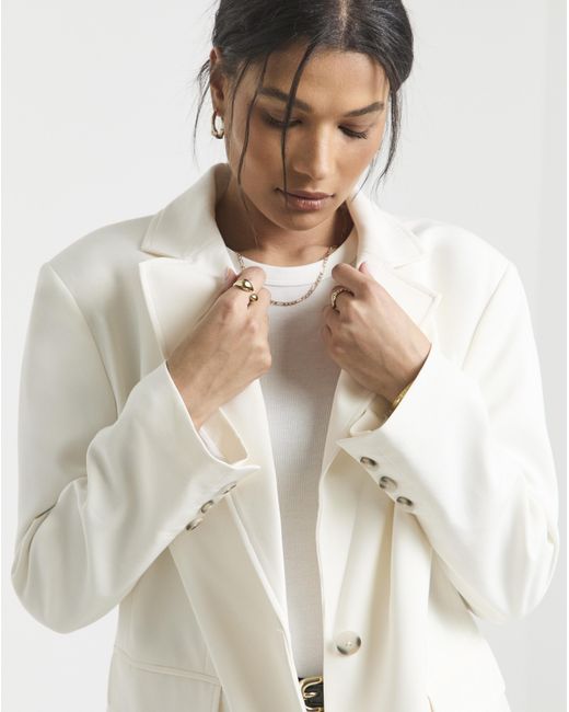 Simply Be Natural Oversized Blazer
