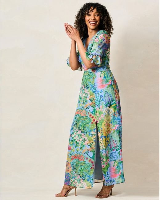 Hope & Ivy Blue Hazel Dress