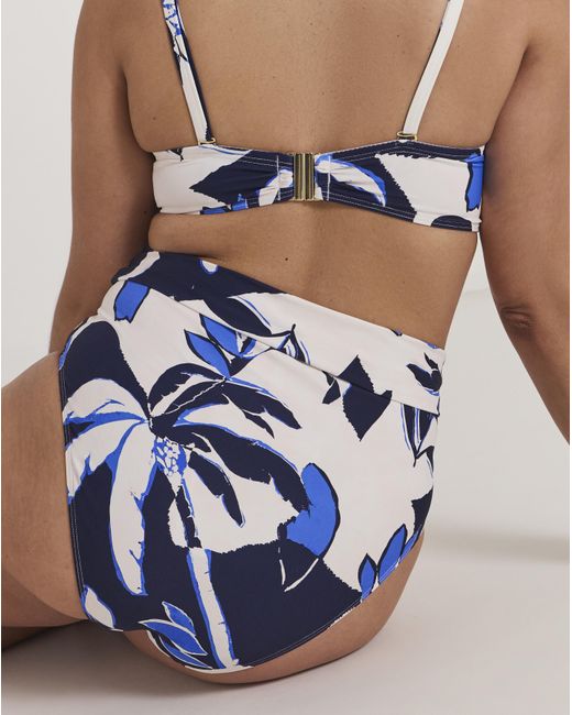 MAGISCULPT Blue Fold Over Bikini Brief