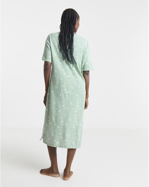 Simply Be Blue Floral Value 2 Pack T-Shirt Nighties