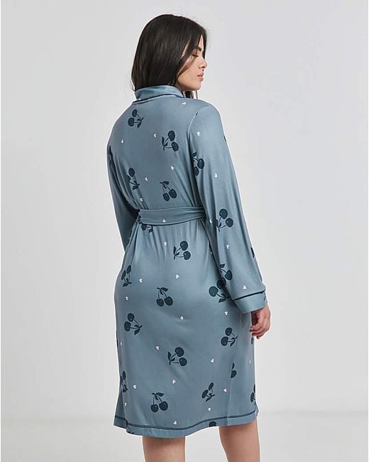 Pretty Secrets Blue Supersoft Gown