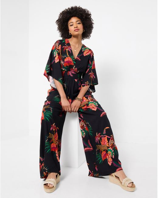 Joe Browns Black Tropical Paradise Jumpsuit