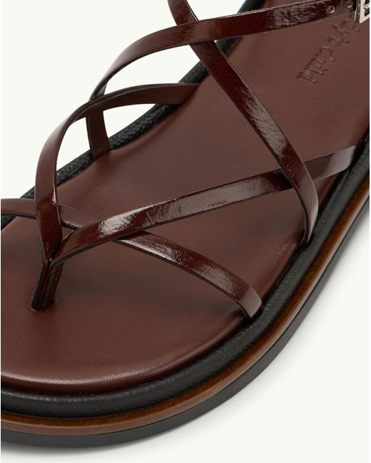 Nobody's Child Brown Nc Strappy Sandal