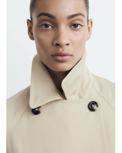 Mango Gray Trenchcoat