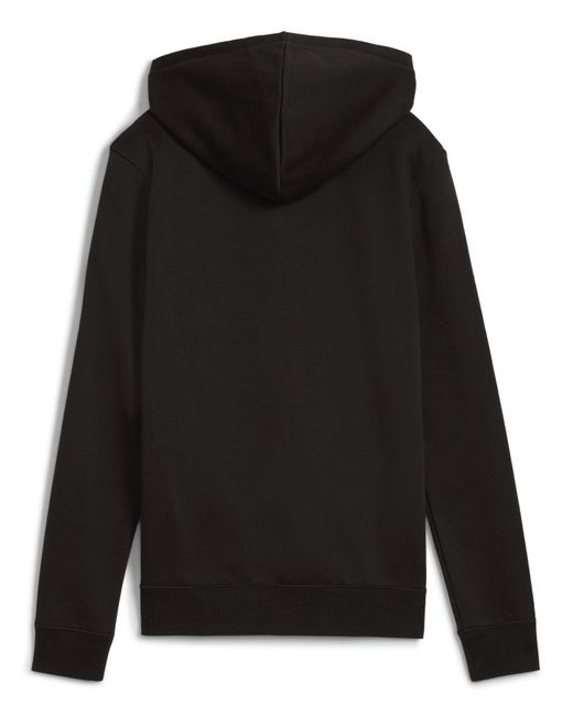 PUMA Blue Essentials Logo Oversized Hoodie
