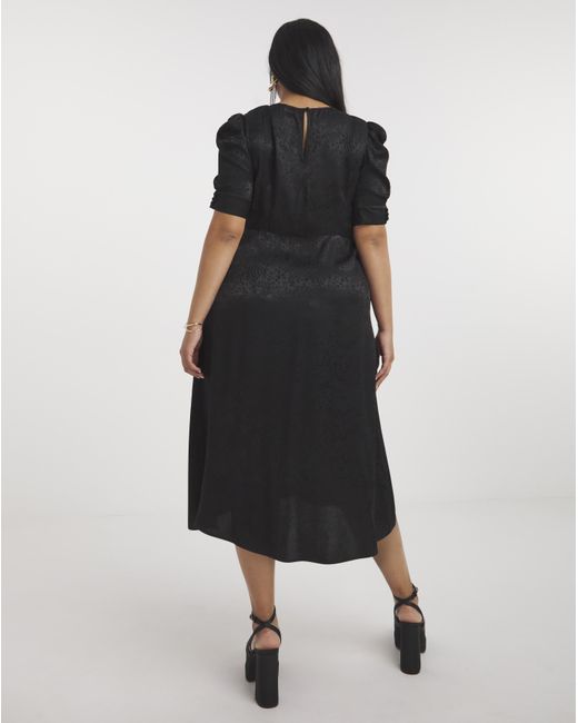 Nobody's Child Black Moira Midaxi Dress