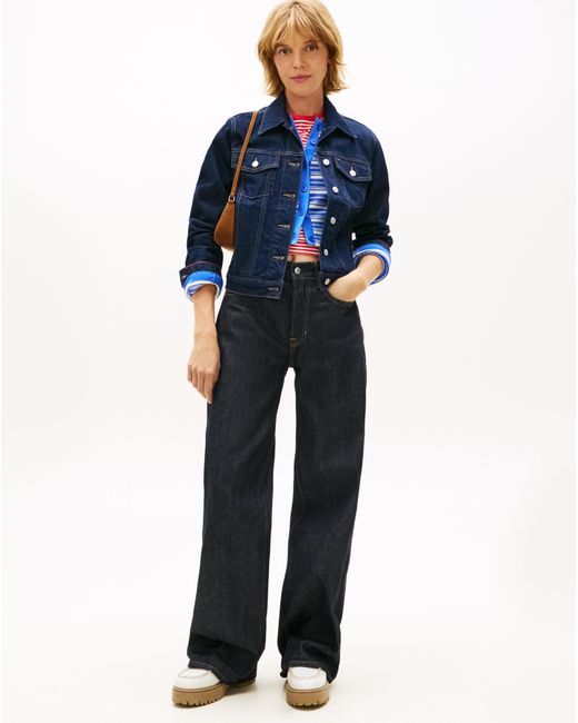 Tommy Hilfiger Blue Classic Trucker