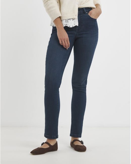 Simply Be Blue Super Stretch Denim Slim Jeans