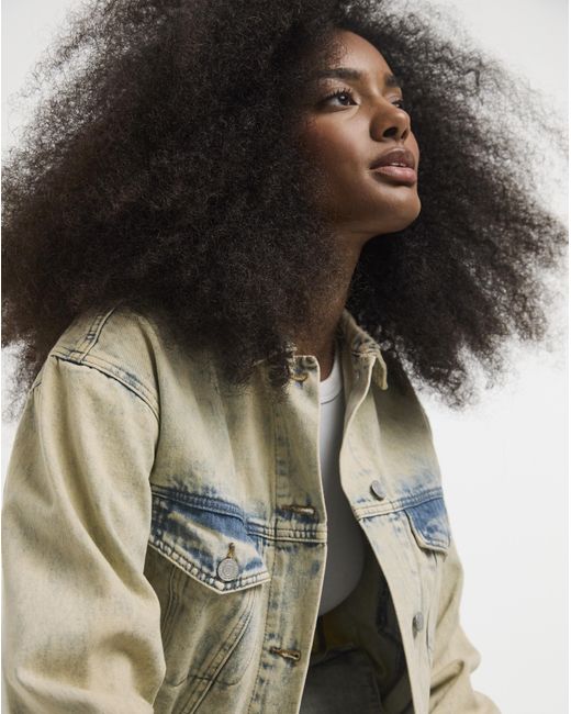 Simply Be Brown Boyfriend Denim Jacket