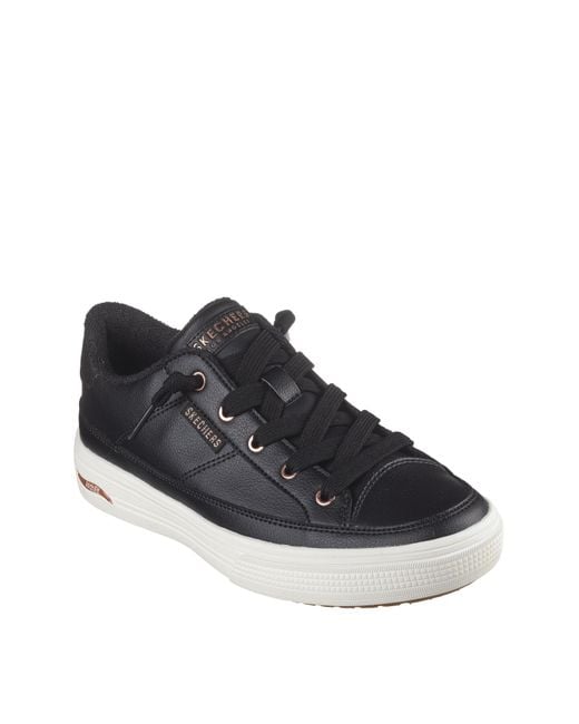 Skechers White Arcade Trainer Standard Fit