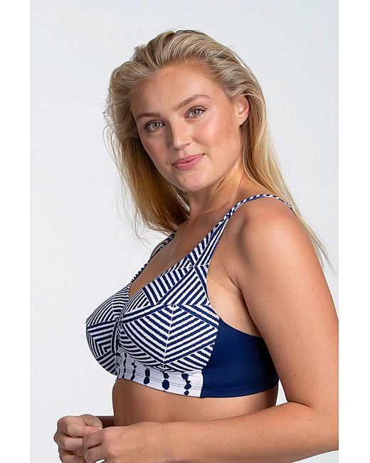 Miss Mary Of Sweden Blue Miss Mary Azur Bikini Top