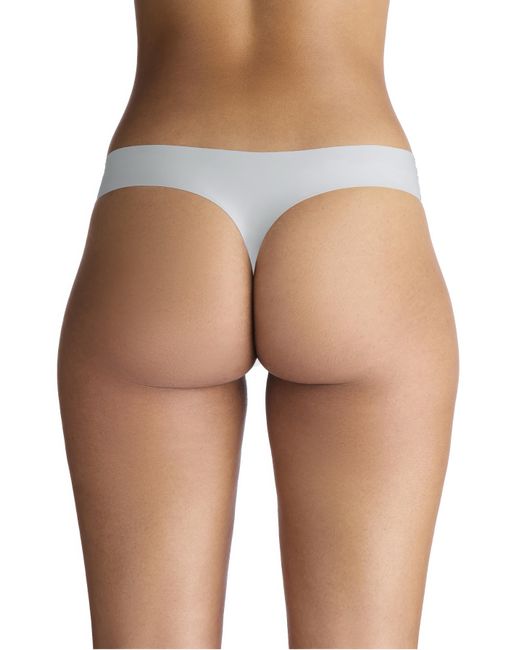 Under Armour Blue 3 Pack No Show Thong
