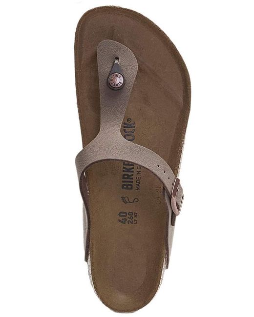 Birkenstock Brown Gizeh Toe Post Sandals