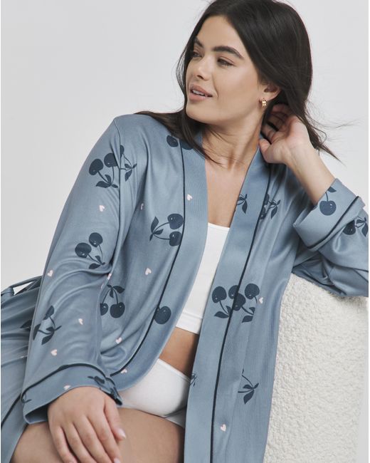 Pretty Secrets Blue Supersoft Gown