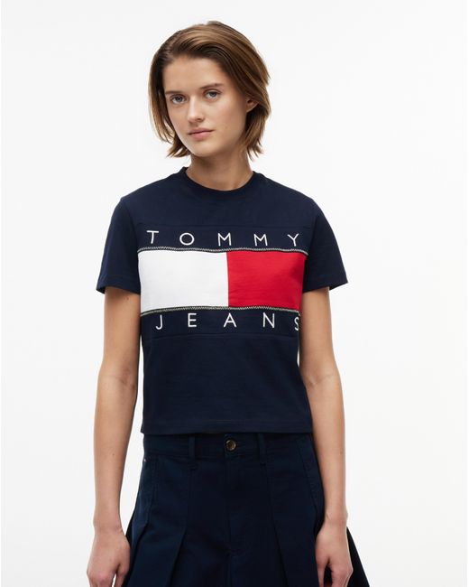 Tommy Hilfiger Blue Flag Tee