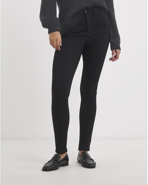 Simply Be Blue Stretch Denim Skinny Jeans