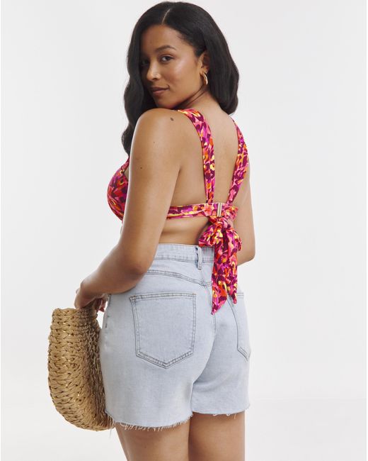 Figleaves Multicolor Cancun Bikini Top
