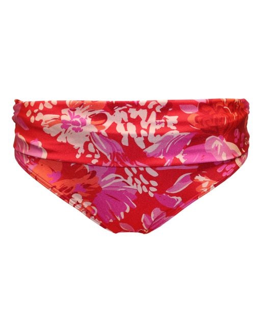 Pour Moi Red Casablanca Foldover Brief