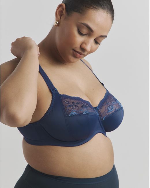 Elomi Blue Morgan Full Cup Wired Bra
