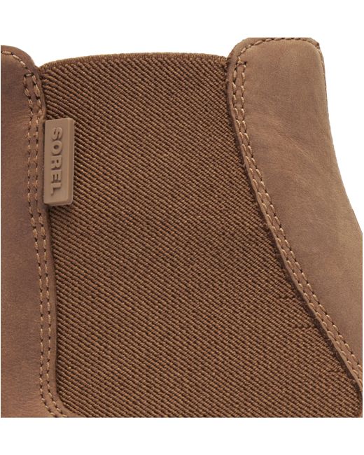 Sorel Brown Explorer Chelsea Boot
