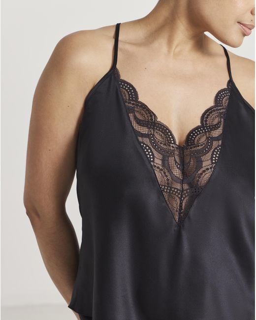 Ann Summers Black Adoration Cami Set