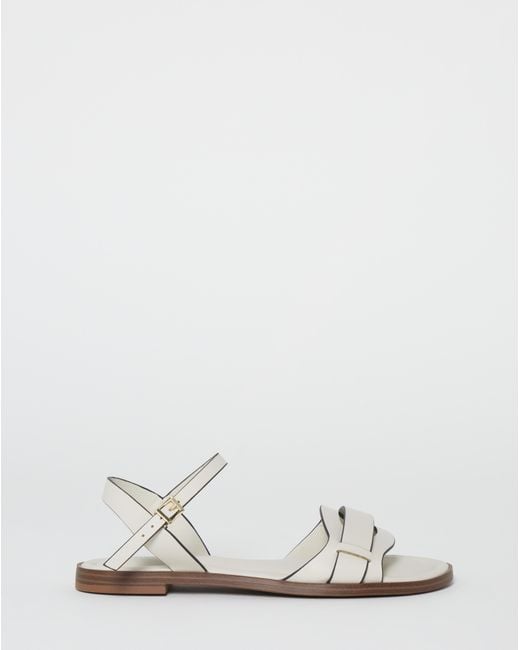 JD Williams Natural Woven Two Part Sandal Ex Wide