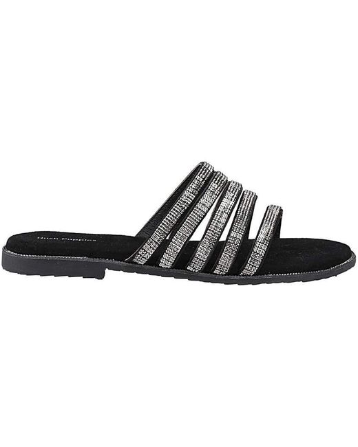 Hush Puppies Black Paris Sandal