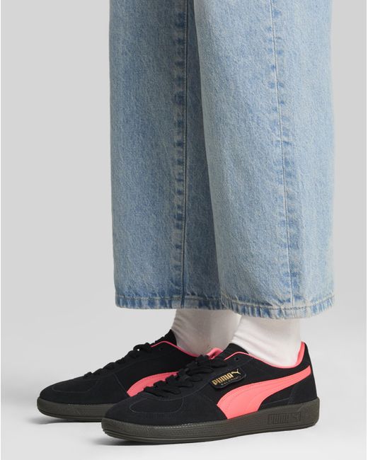 PUMA Black Palermo Trainers