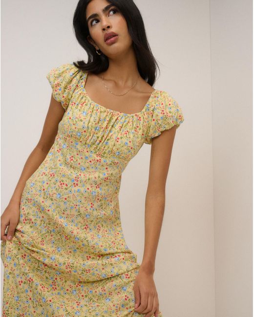 Nobody's Child Natural Nc Jemima Midi Dress